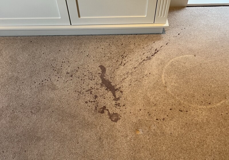 Red wine stain in Bowdon Red wine stain in Bowdon