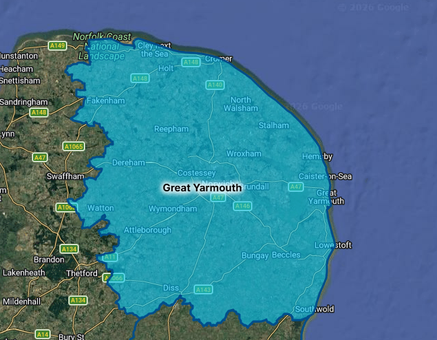 Great Yarmouth & Norwich Vacant Territory