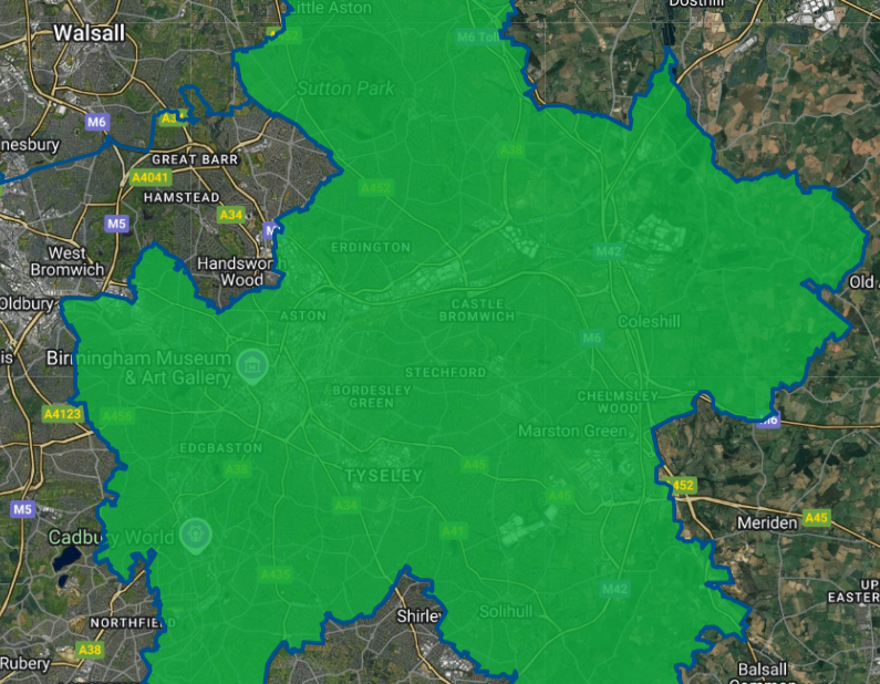 Birmingham Resale Territory Birmingham Resale Territory