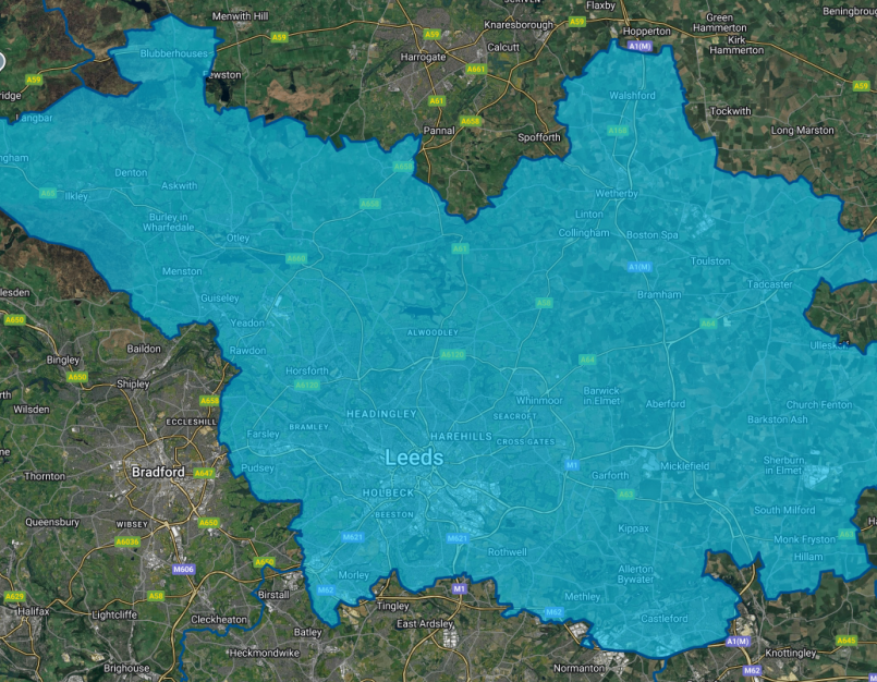 Leeds Vacant Territory Leeds Vacant Territory