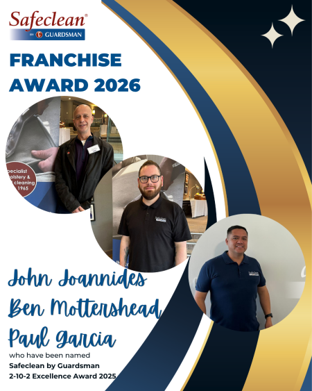 Safeclean by Guardsman 2-10-2 Excellence Award 2025