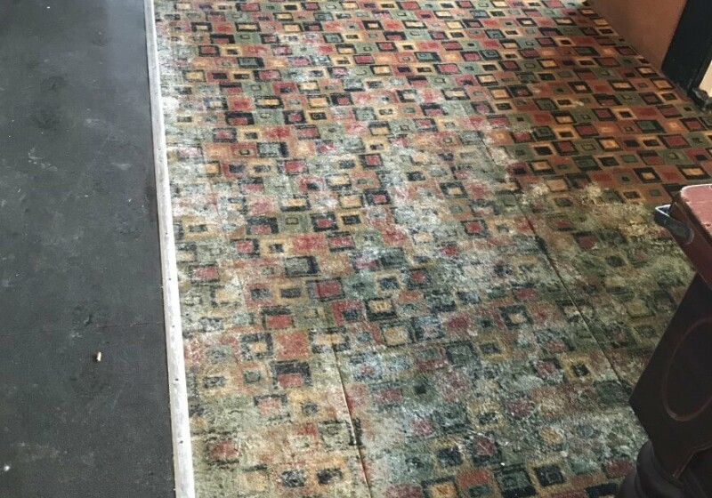 Callington Cricket Clubhouse bar carpet Callington Cricket Clubhouse bar carpet