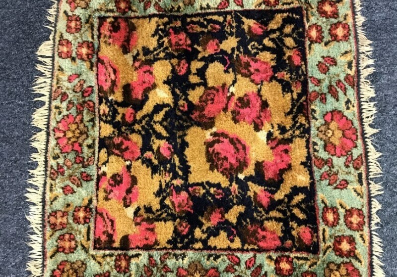 New life breathed into a much loved rug New life breathed into a much loved rug