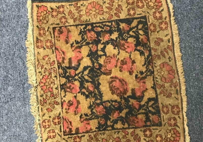 New life breathed into a much loved rug New life breathed into a much loved rug