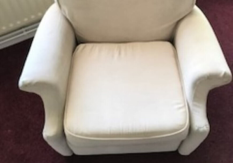 Cream chair Cream chair