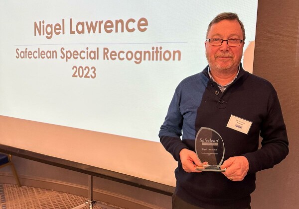 Safeclean Special Recognition Award Safeclean Special Recognition Award