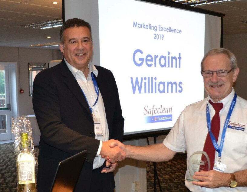 Safeclean Marketing Excellence Award 2019 Safeclean Marketing Excellence Award 2019